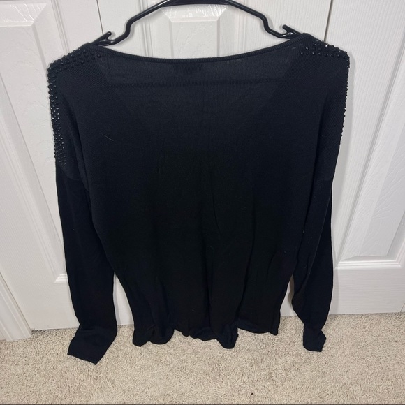 Express sweater with rhinestone shoulder - Picture 2 of 2